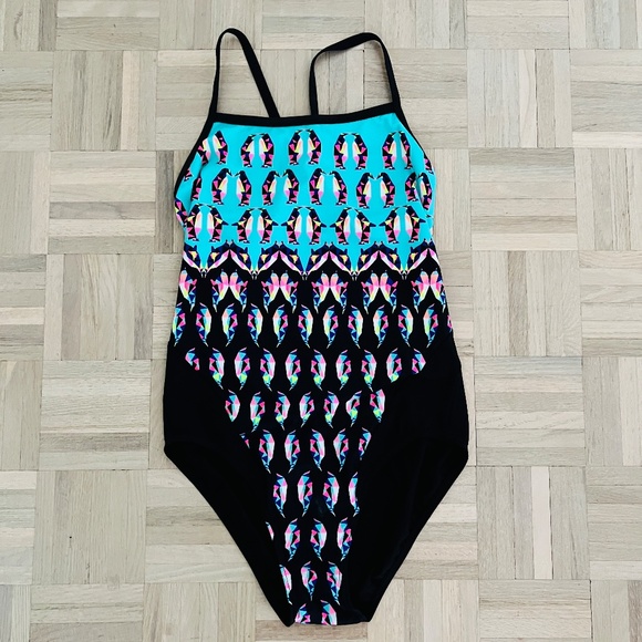 Funkita - Penguin Print, Ladies Single Strap Suit, US Size 34, Used 1 to 2 times - Picture 2 of 4